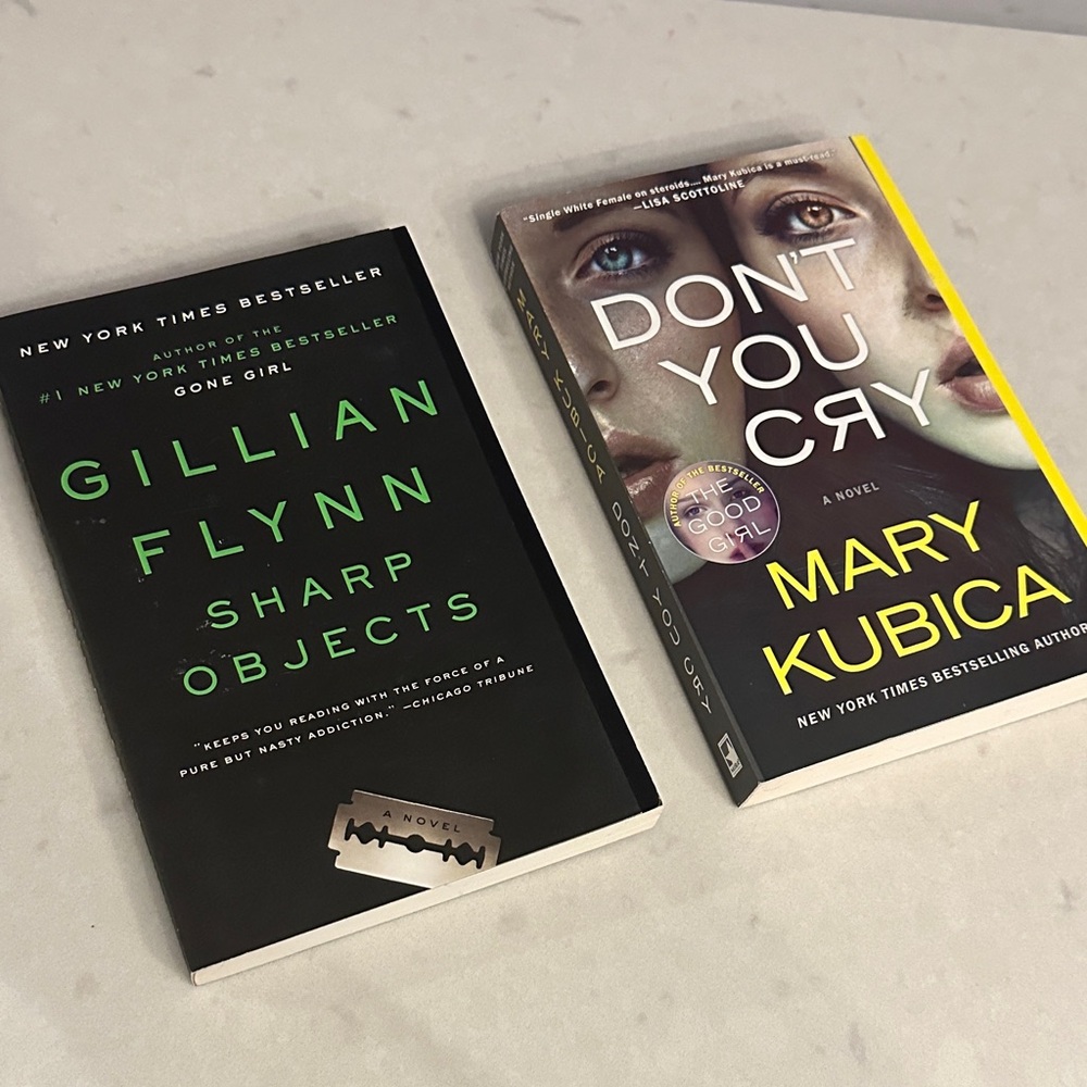 2 book bundle Gillian Flynn & Mary Kubica